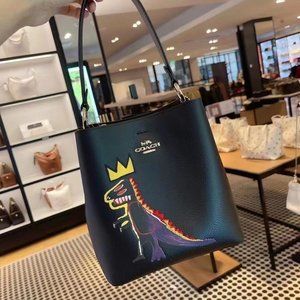 Coach X Jean-Michel Basquiat Small Town Bucket Bag